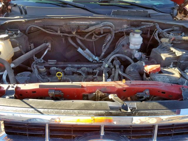 1FMCU0E75AKA79982 - 2010 FORD ESCAPE LIM Tünd qırmızı foto 7