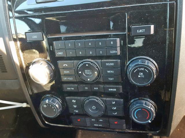 1FMCU0E75AKA79982 - 2010 FORD ESCAPE LIM Tünd qırmızı foto 9