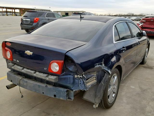 1G1ZH57B384281406 - 2008 CHEVROLET MALIBU 1LT ლურჯი ფოტო 4