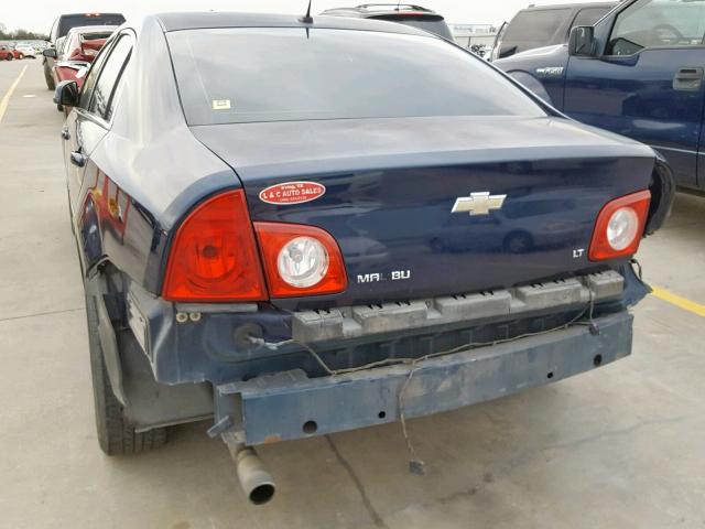 1G1ZH57B384281406 - 2008 CHEVROLET MALIBU 1LT ლურჯი ფოტო 9