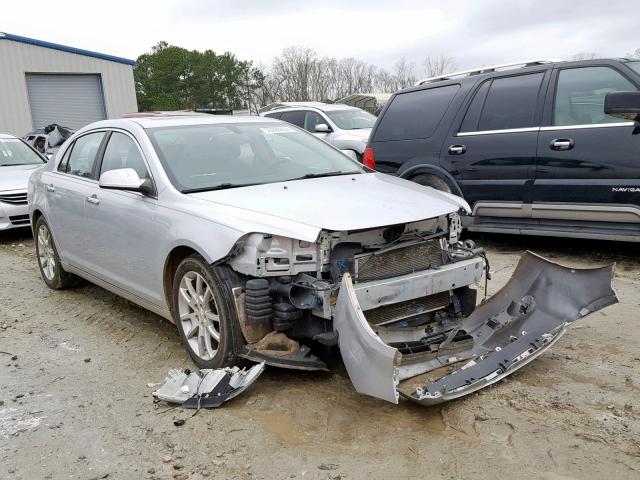 1G1ZE5E04CF101339 - 2012 CHEVROLET MALIBU LTZ SILVER photo 1