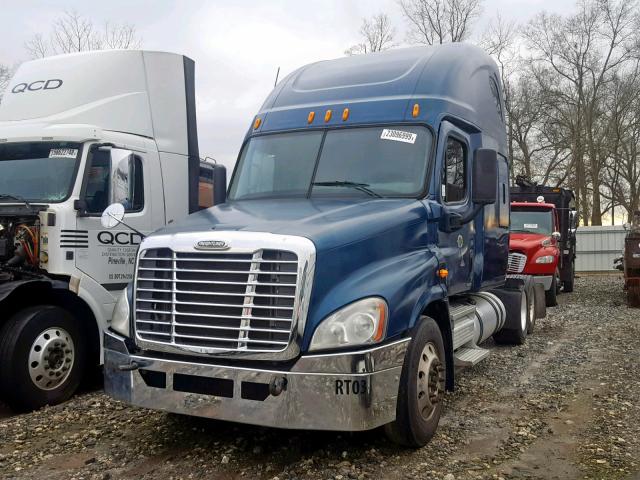 1FUJGLDR89LAH4988 - 2009 FREIGHTLINER CASCADIA 1 BLUE photo 2