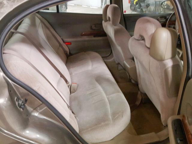 1G4HP54K3Y4291858 - 2000 BUICK LESABRE CU BEIGE photo 6