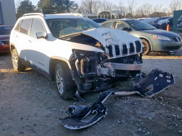 1C4PJLCS0FW596128 - 2015 JEEP CHEROKEE L WHITE photo 1