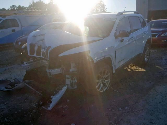 1C4PJLCS0FW596128 - 2015 JEEP CHEROKEE L WHITE photo 2