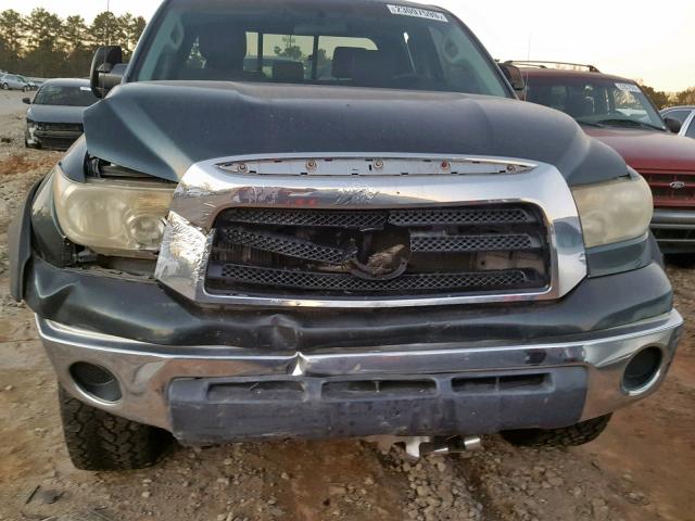 5TBRV54147S471433 - 2007 TOYOTA TUNDRA DOU 绿色 照片 9