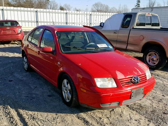 3VWSK69M33M098421 - 2003 VOLKSWAGEN JETTA GLS RED photo 1