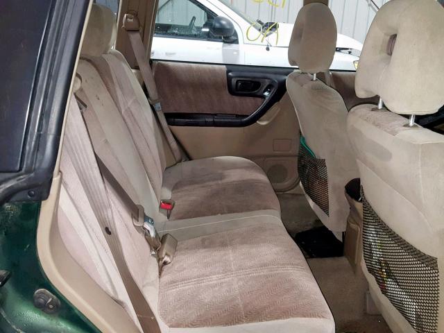 JF1SF655X2H723430 - 2002 SUBARU FORESTER S Yaşıl foto 6