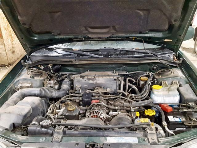 JF1SF655X2H723430 - 2002 SUBARU FORESTER S Yaşıl foto 7