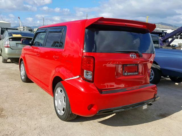 JTLZE4FE0DJ048623 - 2013 TOYOTA SCION XB 红色 照片 3