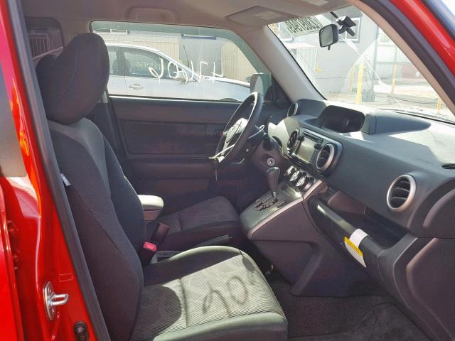 JTLZE4FE0DJ048623 - 2013 TOYOTA SCION XB 红色 照片 5