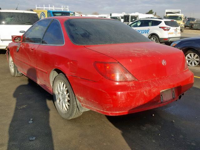 19UYA2259XL012758 - 1999 ACURA 3.0CL RED photo 3