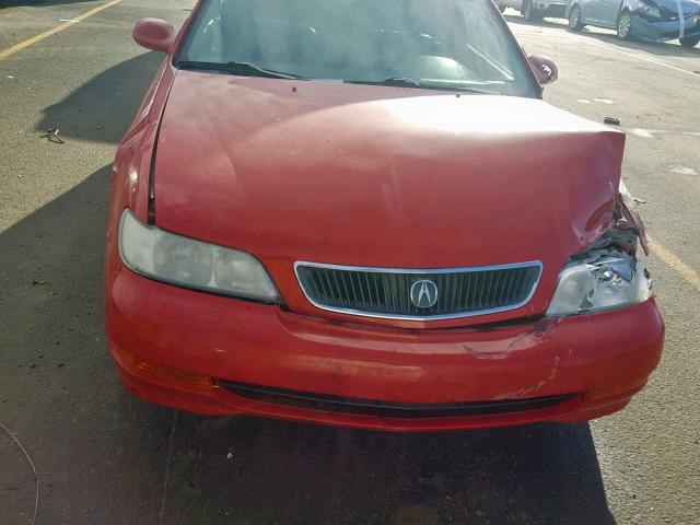 19UYA2259XL012758 - 1999 ACURA 3.0CL RED photo 7