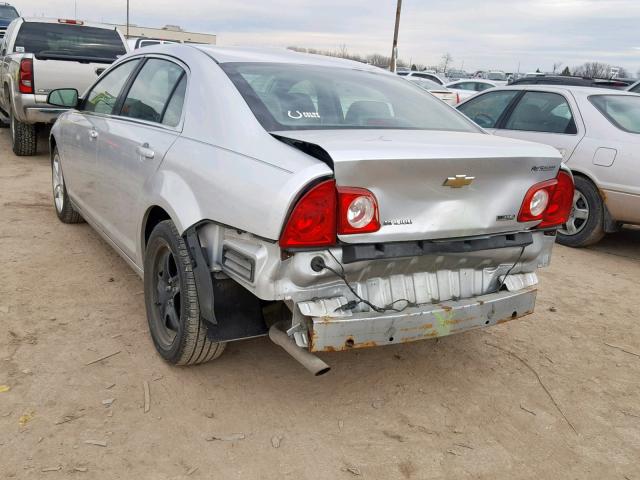 1G1ZA5E04A4104200 - 2010 CHEVROLET MALIBU LS SILVER photo 3
