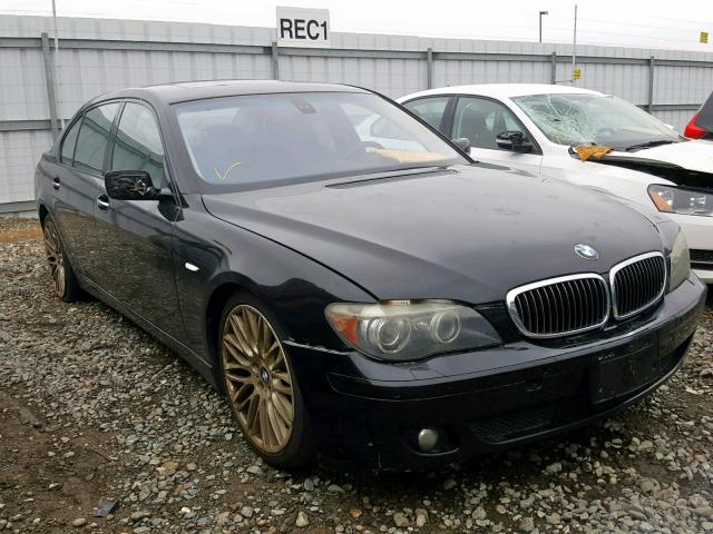 WBAHN83577DT67987 - 2007 BMW 750 BLACK photo 1