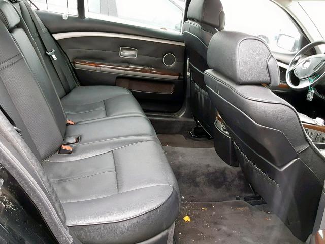 WBAHN83577DT67987 - 2007 BMW 750 BLACK photo 6