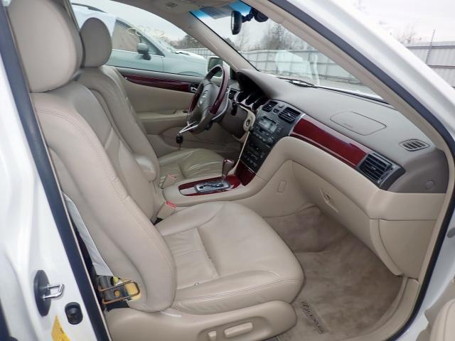 JTHBF30G920046482 - 2002 LEXUS ES 300 WHITE photo 5