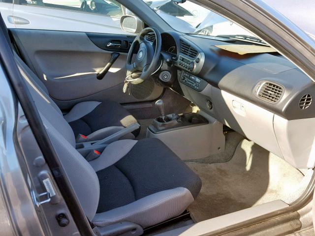 JHMZE1354YT002624 - 2000 HONDA INSIGHT SILVER photo 5