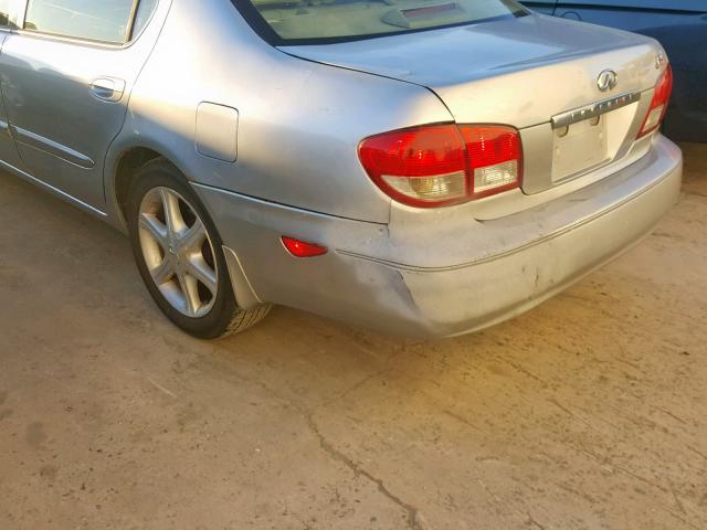 JNKDA31A73T116594 - 2003 INFINITI I35 SILVER photo 9