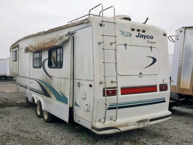 1UJCJ02R8W1KR0075 - 1998 JAYCO TRVL TRL WHITE photo 3