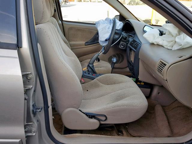 1G1JF52F137320952 - 2003 CHEVROLET CAVALIER L TAN photo 5