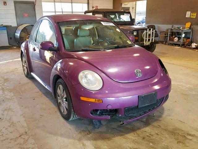 3VWPW31C38M525194 - 2008 VOLKSWAGEN NEW BEETLE Bənövşəyi foto 1