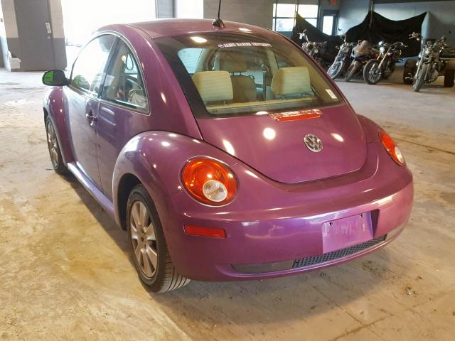 3VWPW31C38M525194 - 2008 VOLKSWAGEN NEW BEETLE Bənövşəyi foto 3