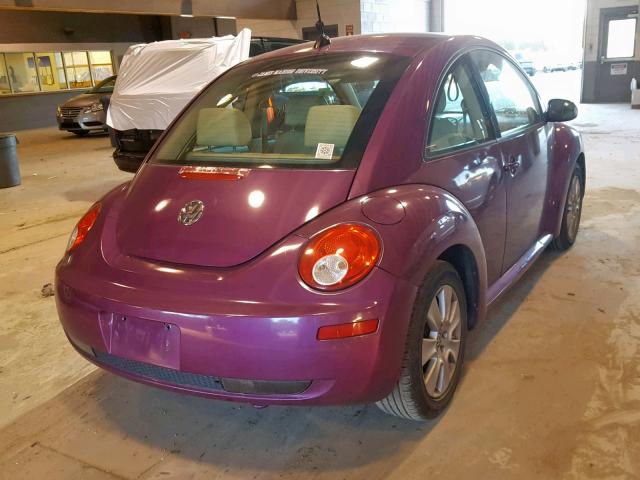 3VWPW31C38M525194 - 2008 VOLKSWAGEN NEW BEETLE Bənövşəyi foto 4