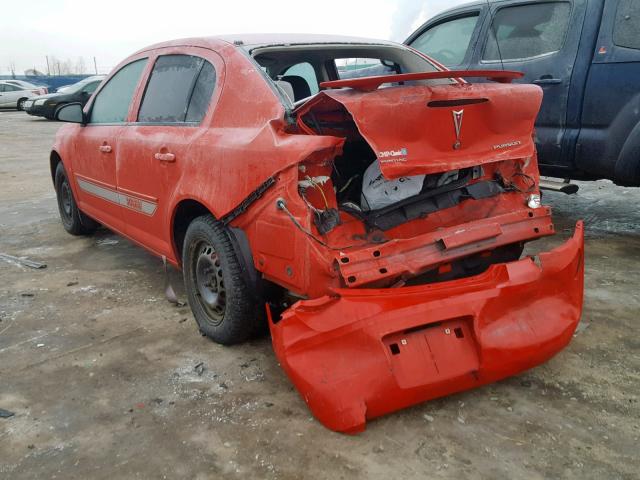 1G2AJ55FX67649580 - 2006 PONTIAC PURSUIT RED photo 3