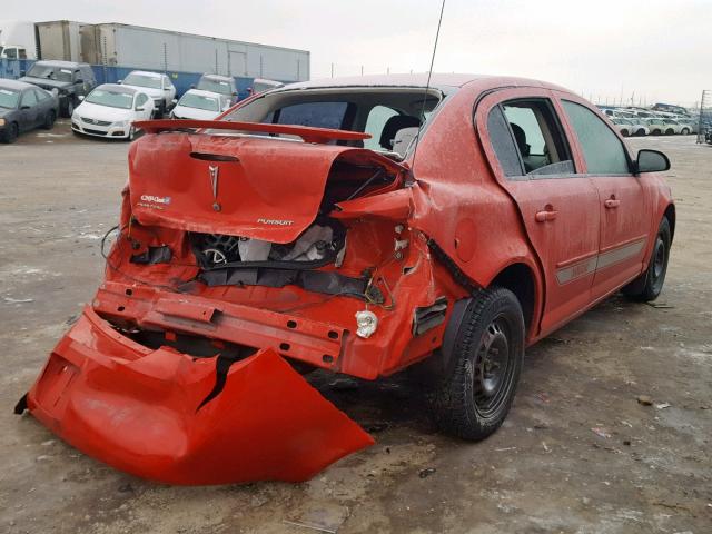 1G2AJ55FX67649580 - 2006 PONTIAC PURSUIT RED photo 4