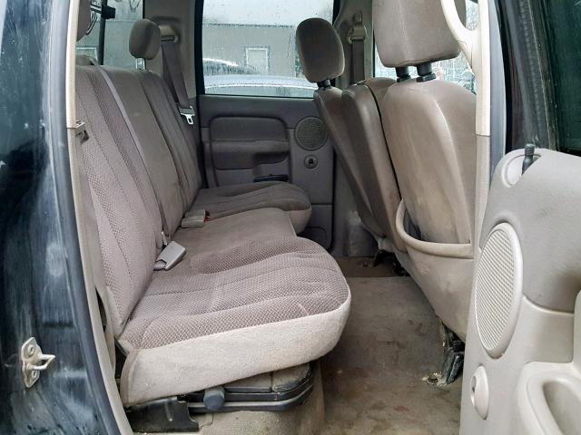 1D7KU28D44J189046 - 2004 DODGE RAM 2500 S Սև լուսանկար 6