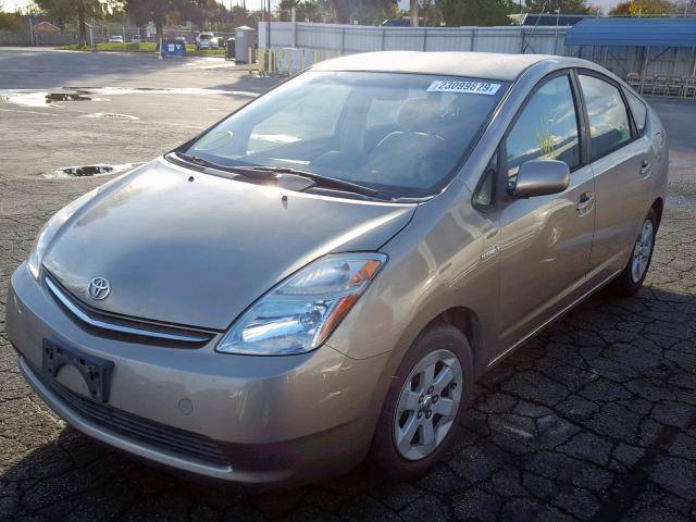 JTDKB20U467512927 - 2006 TOYOTA PRIUS BEIGE photo 2