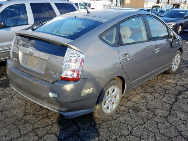 JTDKB20U467512927 - 2006 TOYOTA PRIUS BEIGE photo 4