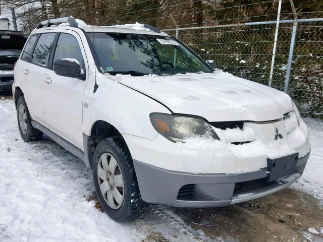 JA4LZ31F34U004088 - 2004 MITSUBISHI OUTLANDER WHITE photo 1