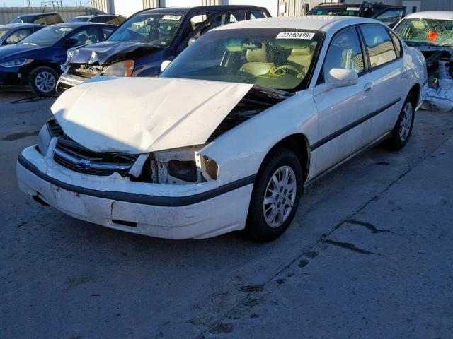 2G1WF52EX49108791 - 2004 CHEVROLET IMPALA 白色 照片 2