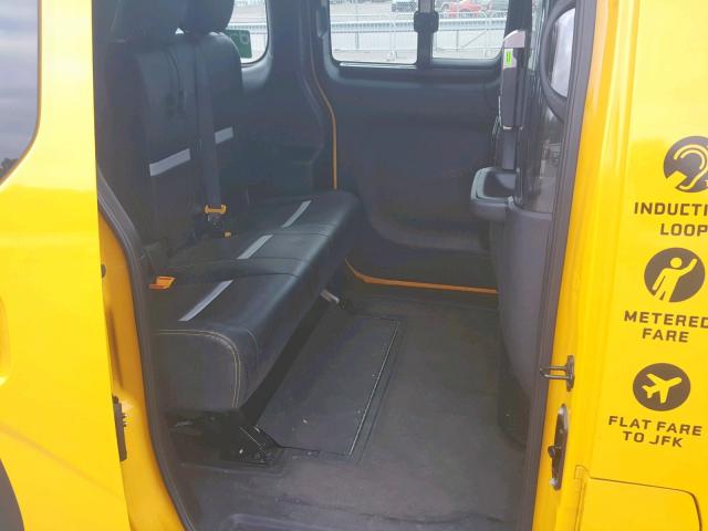 3N8CM0JTXHK710686 - 2017 NISSAN NV200 TAXI YELLOW photo 6