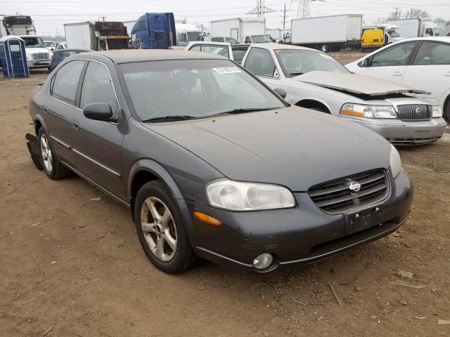 JN1CA31D9YT511491 - 2000 NISSAN MAXIMA GXE GRAY photo 1