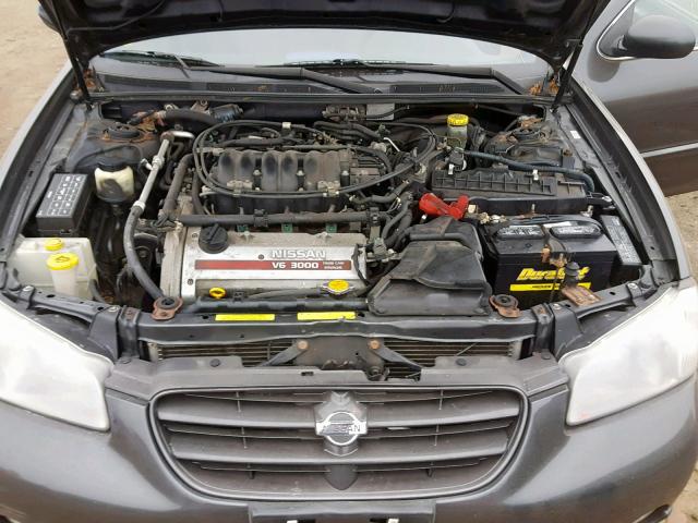 JN1CA31D9YT511491 - 2000 NISSAN MAXIMA GXE GRAY photo 7