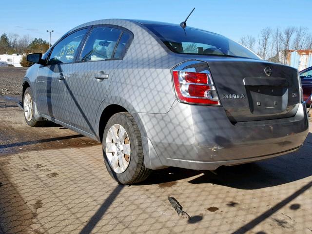 3N1AB61E87L639884 - 2007 NISSAN SENTRA 2.0 GRAY photo 3