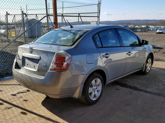 3N1AB61E87L639884 - 2007 NISSAN SENTRA 2.0 GRAY photo 4