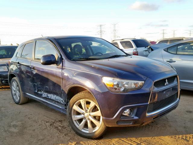 JA4AR4AU1CZ009609 - 2012 MITSUBISHI OUTLANDER BLUE photo 1