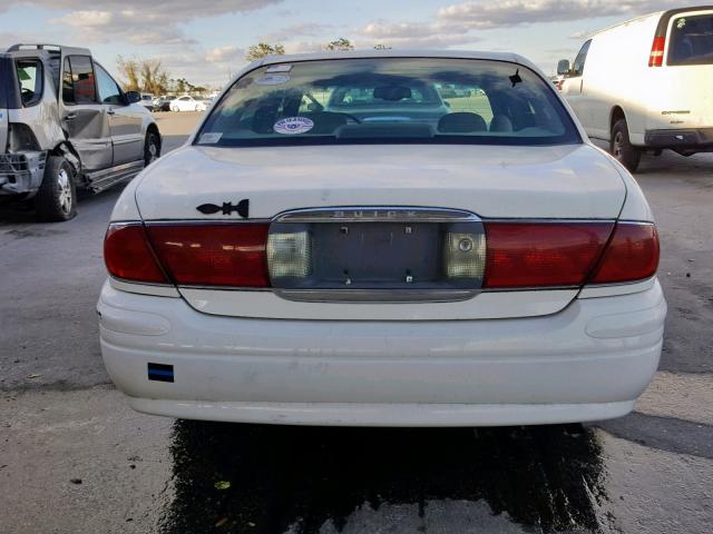 1G4HP54K514213992 - 2001 BUICK LESABRE CU WHITE photo 10