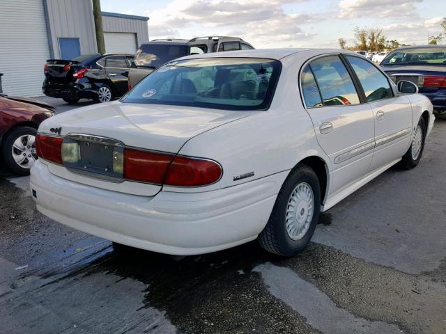 1G4HP54K514213992 - 2001 BUICK LESABRE CU WHITE photo 4