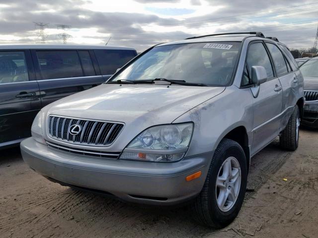 JTJHF10U410179961 - 2001 LEXUS RX 300 SILVER photo 2