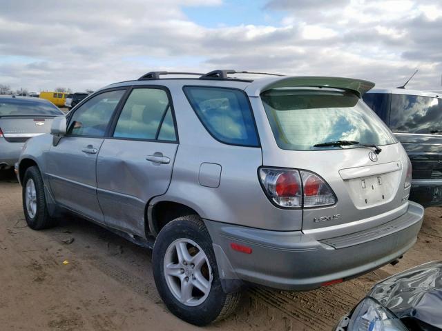 JTJHF10U410179961 - 2001 LEXUS RX 300 SILVER photo 3