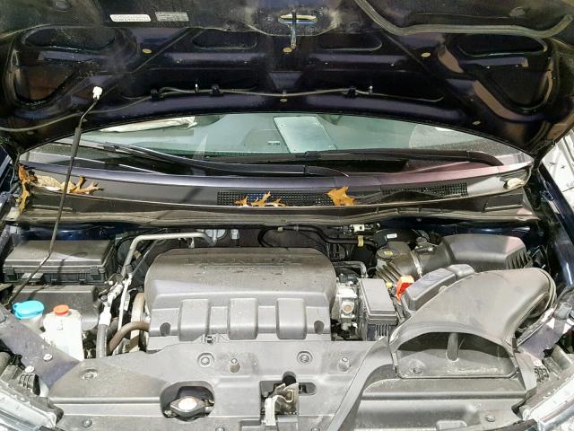 5FNRL5H63FB123435 - 2015 HONDA ODYSSEY EX BLUE photo 7