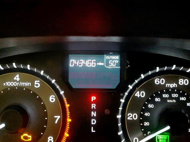 5FNRL5H63FB123435 - 2015 HONDA ODYSSEY EX BLUE photo 8