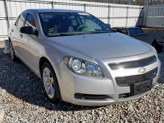 1G1ZA5E09AF106738 - 2010 CHEVROLET MALIBU LS ვერცხლისფერი ფოტო 1
