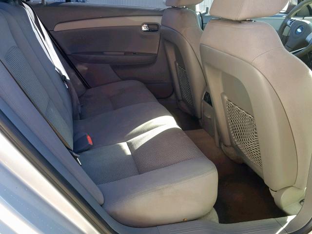 1G1ZA5E09AF106738 - 2010 CHEVROLET MALIBU LS ვერცხლისფერი ფოტო 6