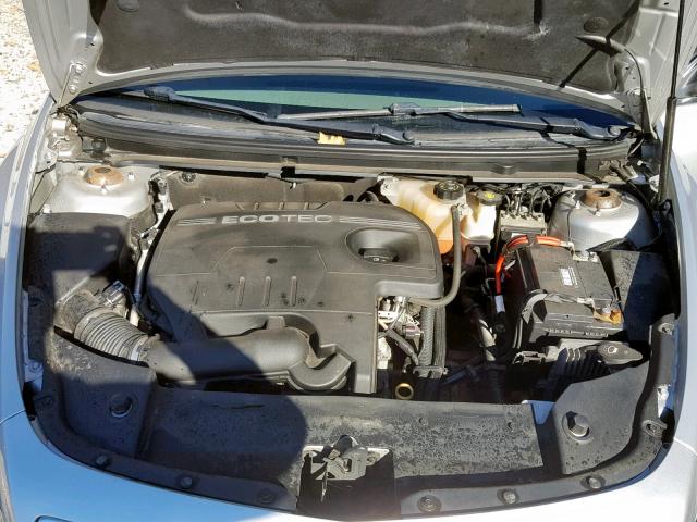 1G1ZA5E09AF106738 - 2010 CHEVROLET MALIBU LS ვერცხლისფერი ფოტო 7